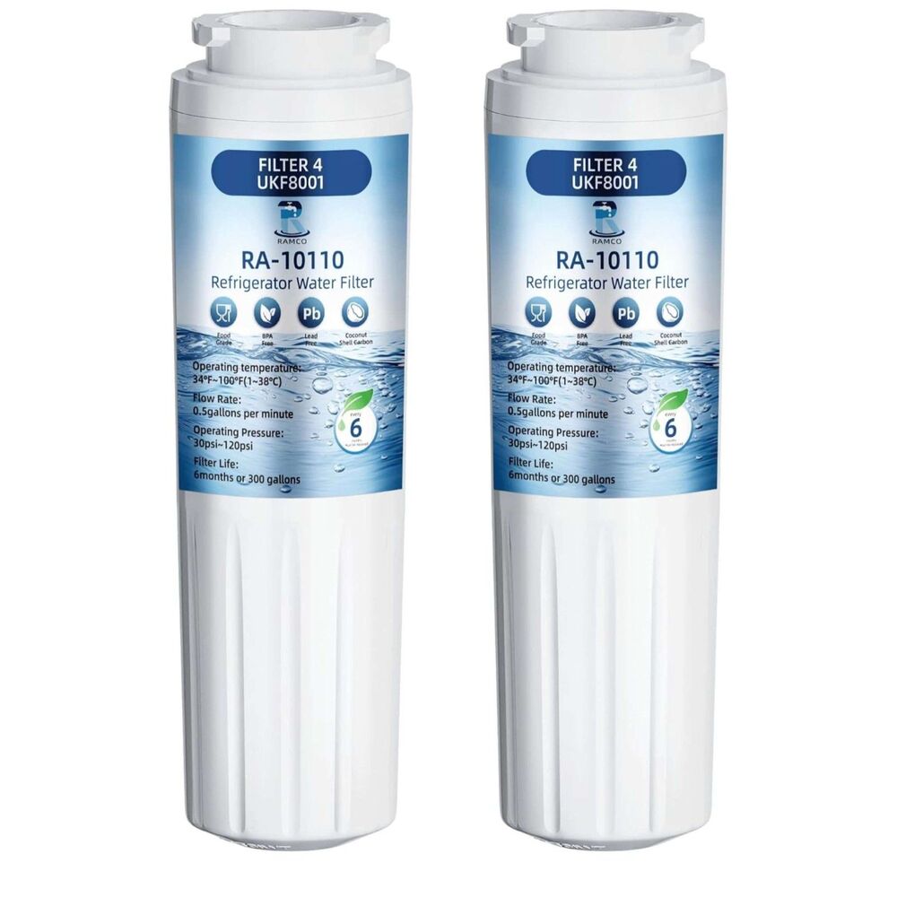 EDR4RXD1 UKF8001 Water Filter 4 Replacement for Everydrop Filter 4,Whirlpool